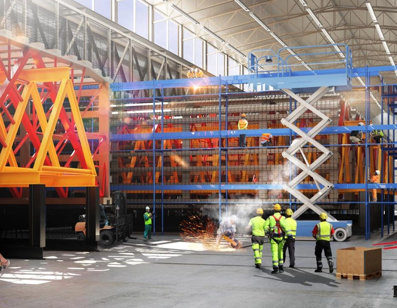 Tunnel Rebar Cage Rack Tunnel Rebar Cage Rack